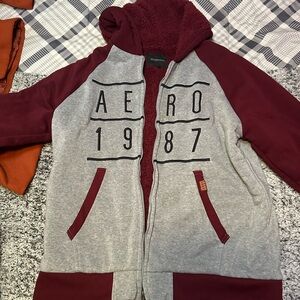 Aeropostale,2xl grey/red